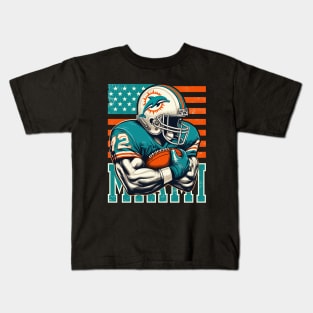 Miami Dolphins Roster Kids T-Shirt